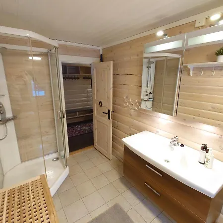 100m Lift, 2 Min Swim - Large Family Holiday home Vradal
